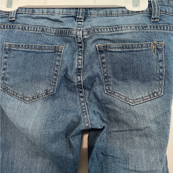 B. You Junior Distressed Jeans - Picture 3 of 6